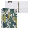 Quteprint 3-Ring Binder, Hawaiian Tropical Palm Leaves, 1.5 in, Round Ring Organizer view 3