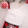 X-Institute Christmas Stockings, Snowflake, 45.7 cm, Large, Red and Black, 4-Pack view 4