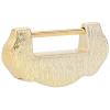 Decorative Brass Padlock, Ming-Qing Dynasty Style, Antique Chinese Carved Lock Set for Cabinets and Jewelry Boxes view 1