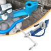 Steel Strapping Tensioner, 21.6 cm, Steel-Handle Bander, Cuts 1 view 3