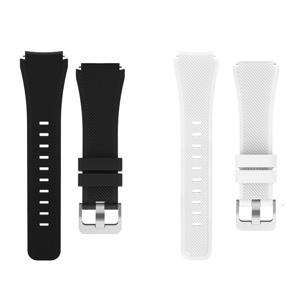 Blueshaweu Classic 22 mm Silicone Replacement Band for Amaztim, Kospet Tank, and WalkerFit Smartwatches