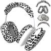 4-in-1 Silicone Protective Cover for Apple AirPods Max 2/1, Cow Print view 1