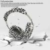 4-in-1 Silicone Protective Cover for Apple AirPods Max 2/1, Cow Print view 3