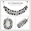 4-in-1 Silicone Protective Cover for Apple AirPods Max 2/1, Cow Print view 4