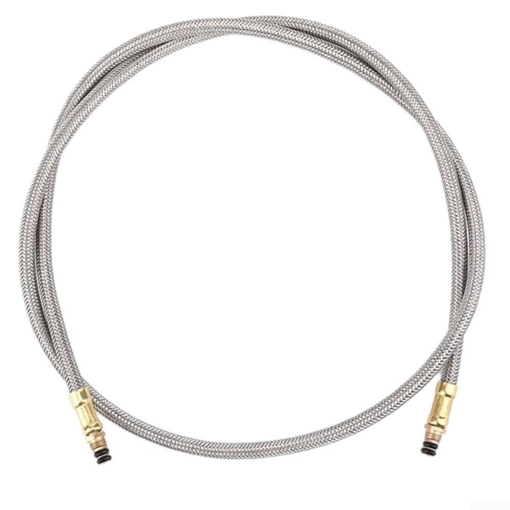 Zoegneer Stainless Steel Braided Hose for Outdoor Camping Stoves, 62 cm