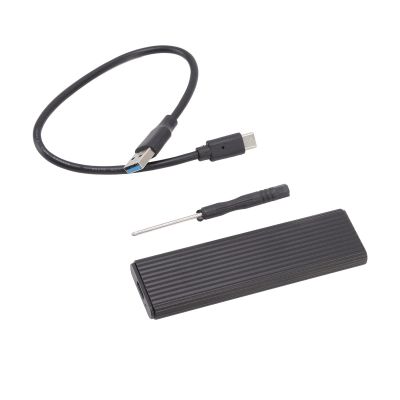 KIMISS High-Speed M.2 NGFF SSD Enclosure Adapter, USB-C 3.1, Aluminum, 2242/2260/2280