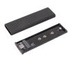 KIMISS High-Speed M.2 NGFF SSD Enclosure Adapter, USB-C 3.1, Aluminum, 2242/2260/2280 view 3