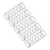QUARKZMAN 5-Piece Compression Spring Set, 0.7 x 10 x 30 mm, 304 Stainless Steel, Silver view 1
