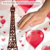 VAPOKF Eiffel Tower Heart Balloon Pillow Covers, 45 x 45 cm, 2-Pack view 3