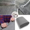 GAIFNAG Privacy Screen Fence 140 x 850 cm, HDPE 220 g/m², Gray view 2