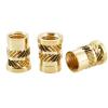 Copper Heat-Set Threaded Inserts, M2–M8, 100-Piece Set view 3