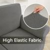 SYLC Ektorp Sofa Cover with Separate Cushion Covers, Stretch Jacquard, Mid-Gray view 2