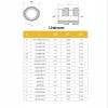 Brass Heat-Set Inserts, M4, 5 mm Length, 7 mm OD, 50-Pack view 4