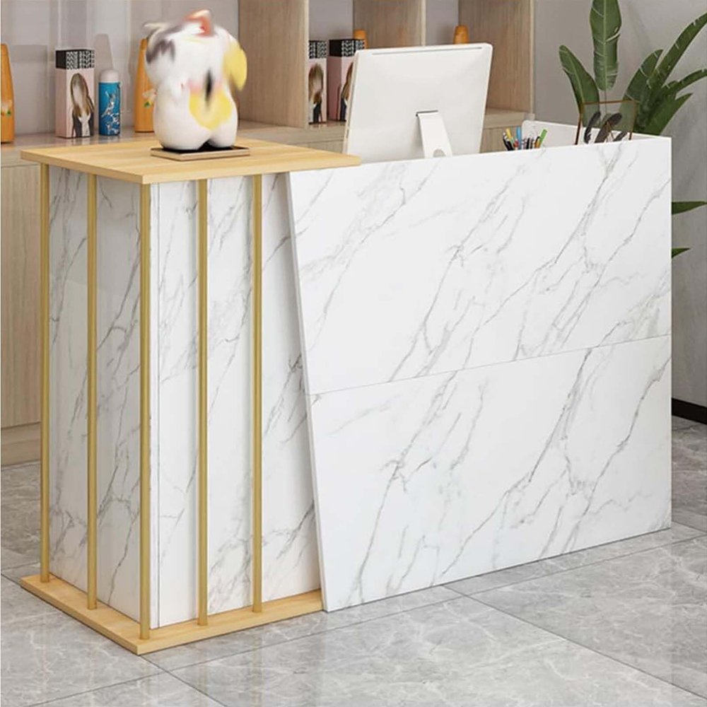 Modern Reception Counter for Offices, Stores, Hotels, Restaurants, and Salons