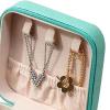 NSXAYIWE Mint Green Square PU Leather Jewelry Box view 4