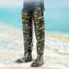 HPFHSJ PVC Hip Waders with Boots, Camouflage, EU 41 view 2