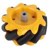 Restokki 60 mm Mecanum Wheels with 4 TT Gear Motors for Smart Robot Cars view 3
