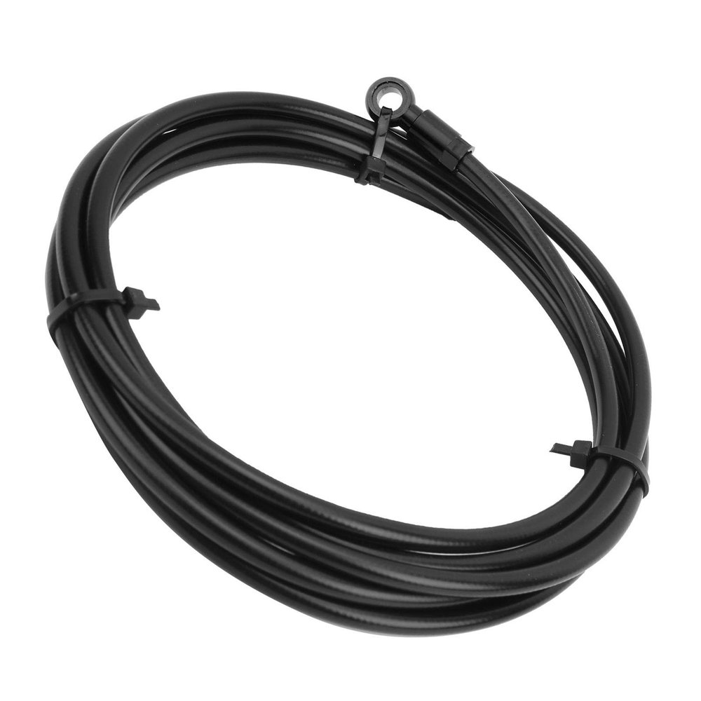 POENVFPO Hydraulic Disc Brake Hose Kit, 2 m, Cuttable, for SLX/XT, Black