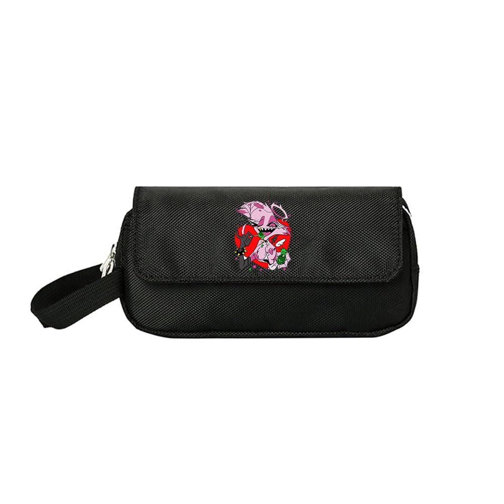 LKY STAR Hazbin Hotel Anime Pencil Case with Zipper
