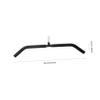 VANZACK Biceps Pull Bar, 1 Set, Steel, Black, for Home Fitness view 4