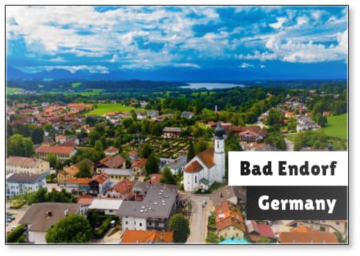 Bad Endorf – Gateway to the Chiemgau Refrigerator Magnet