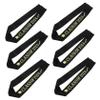 LABRIMP 12-Piece Black Graduation Sashes with Gold Lettering view 1