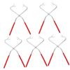 VILLCASE 5-Piece Stainless Steel Dipping Tongs for Ceramic Glazing view 1