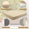 Heavyoff Patio Seat Cushion Covers, Waterproof, Non-Slip, Red 1, 4-Pack, 65 x 65 x 10 cm view 4