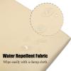 Heavyoff Patio Seat Cushion Covers, Waterproof, Non-Slip, 4-Pack, White, 50 x 55 x 10 cm view 2