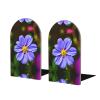 Beechwood Magazine Organizer with Purple Flower for Books and Documents view 1
