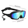 Swimming Goggles for Men | Anti-Fog Goggles for Adults | 180° Wide View view 2