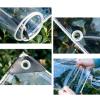 tow000ack Transparent Waterproof PVC Tarp, 0.35 mm, Weather-Resistant, with Rope, 1.2 x 2 m view 3
