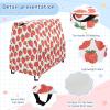 Kids' Water Table Cover, Red Strawberry Cartoon Print view 4
