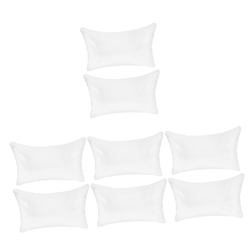 Cabilock 8-Piece Inflatable Travel Pillow Set, Lightweight Portable Sleeping Pillows for Travel, Car, Camping, and Home