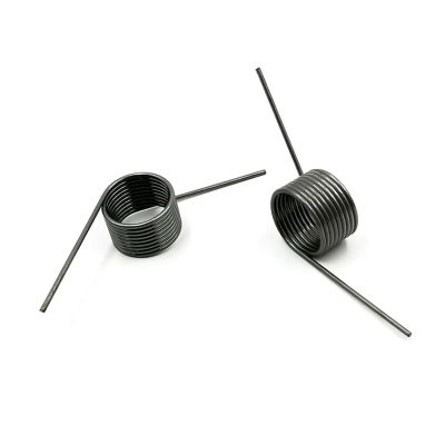 10 V-Shaped Torsion Springs, 1 mm Wire, 60/90/120/180° Angles, 1.0 × 8.5 × 9 mm (180°)