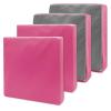 Heavyoff Outdoor Seat Cushion Covers for Patio Furniture, 4-Pack, Rose Red, 50 x 55 x 10 cm view 1