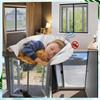 Magnetic Insect Screen Curtain for Windows, 50 x 135 cm, Gray view 3