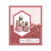 Die-Cutting Stencils and Stamp Set for Card Making and Scrapbooking, Happy Mother's Day, "Mother Are the Best Words" view 4