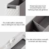 White Slim Bathroom Storage Cabinet view 3