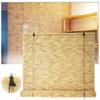 Adjustable Bamboo Reed Roller Blind with Lifter, 90 x 200 cm view 1