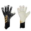 PLBSE Histarstore5 Soccer Goalkeeper Gloves, Strong Grip, Non-Slip, Breathable, Black-Gold, Size 10 view 2