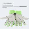 PLBSE Histarstore5 Soccer Goalkeeper Gloves, Strong Grip, Non-Slip, Breathable, Black-Gold, Size 10 view 4