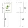 Horienteeon Oregano Garden Sign with Stake, Aluminum, 6 x 4.6 in view 2