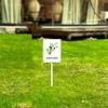 Horienteeon Oregano Garden Sign with Stake, Aluminum, 6 x 4.6 in view 4
