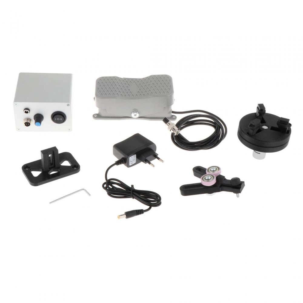 MagiDeal DIY Fishing Rod Wrapping Machine with Foot Pedal