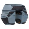 VAUDE Karakorum Pro 68L Bicycle Pannier Set, Heron view 2