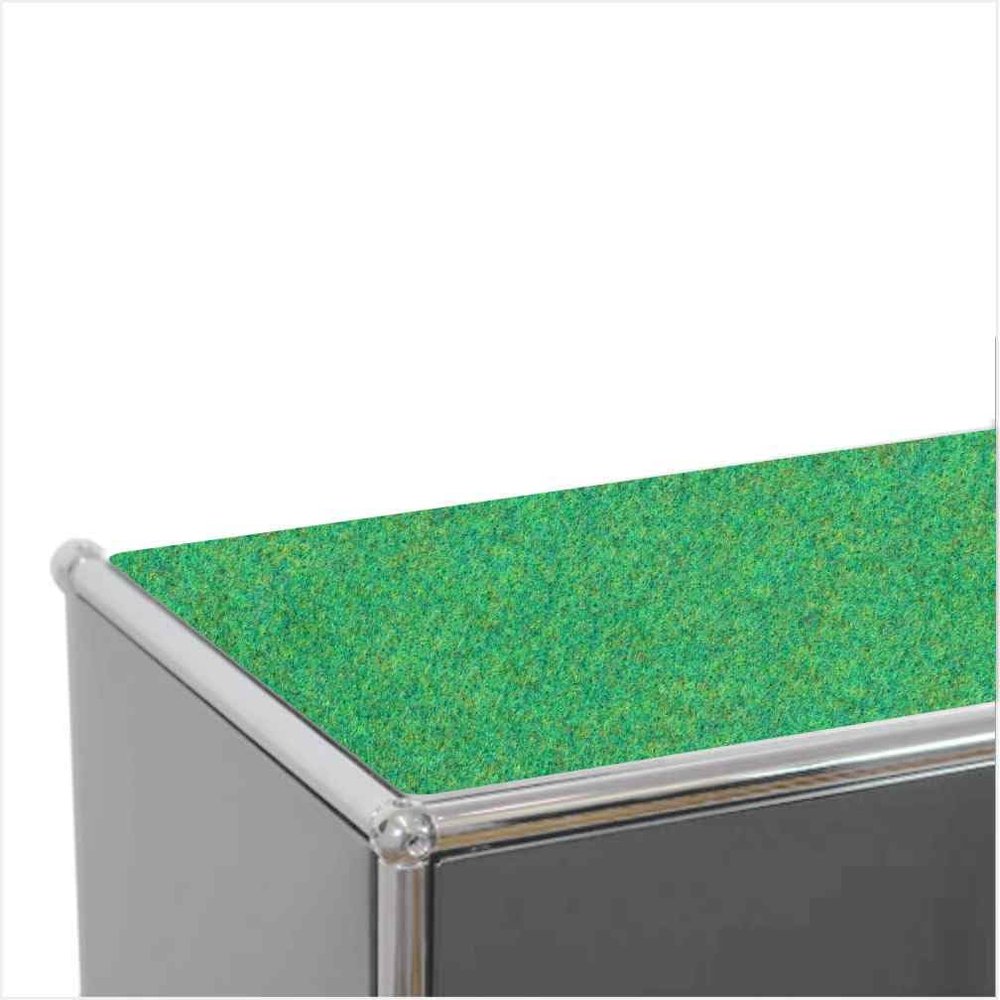 Feltd. Felt Pad Compatible with USM Haller Furniture, Moss, 48.5 × 33.5 cm