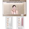 TNZUMCSX Wall-Mounted LED Bathroom Medicine Cabinet with Fog-Free HD Mirror view 4
