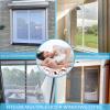 Magnetic Screen Door Curtain, 230 x 245 cm, White view 4
