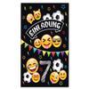 Junaversum 12 Soccer Invitations for a Boy's 7th Birthday view 3
